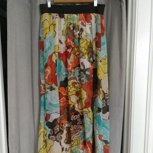 Diane von Furstenberg strapless maxi dress size L